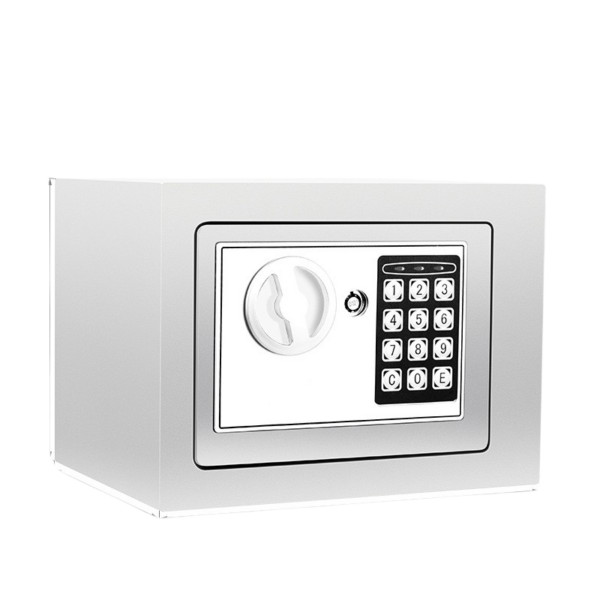 Elektrický trezor - biely (PDQ70759-2)