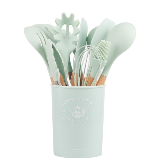 Súprava kuchynského náčinia z mäty, 11 kusov