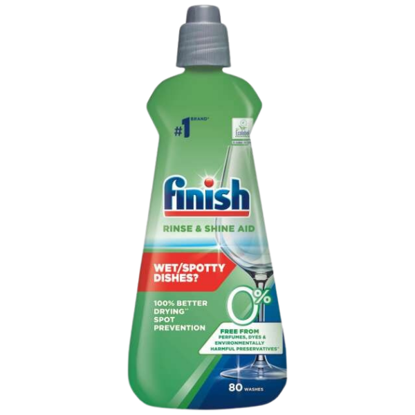 Dokončiť prostriedok na oplachovanie umývačky riadu 400 ml Max. nula