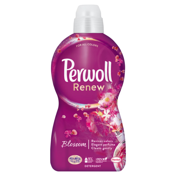 Perwoll tekutý prací prostriedok 36 Wash 1,98 l Blossom