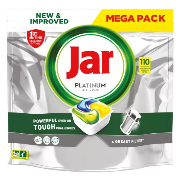 Jar drez kapsula 110 umývanie 110 ks Platinum All In One Citrón