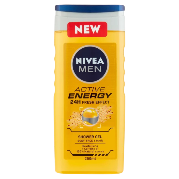NIVEA Pánsky sprchový gél 250 ml Active Energy