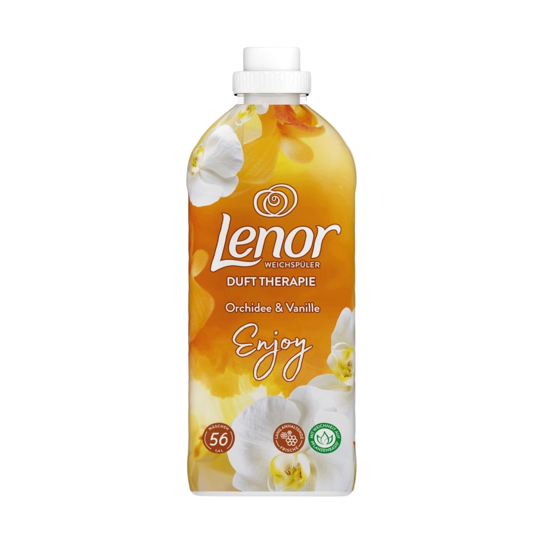 Lenor-Goldene-Orchidee-oblito-1400ml-56-mosas-1-removebg (1) Lenor aviváž 84 pranie 1.764 l Doprajte si zlatú orchideu - Image 1
