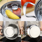 Súprava hrncov z nehrdzavejúcej ocele – PDQ011176 - Image 5