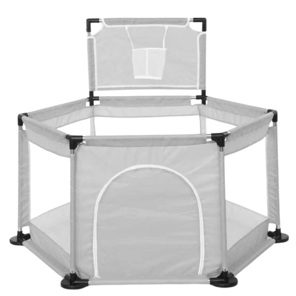 Ohrádka 12811365cm – svetlosivá