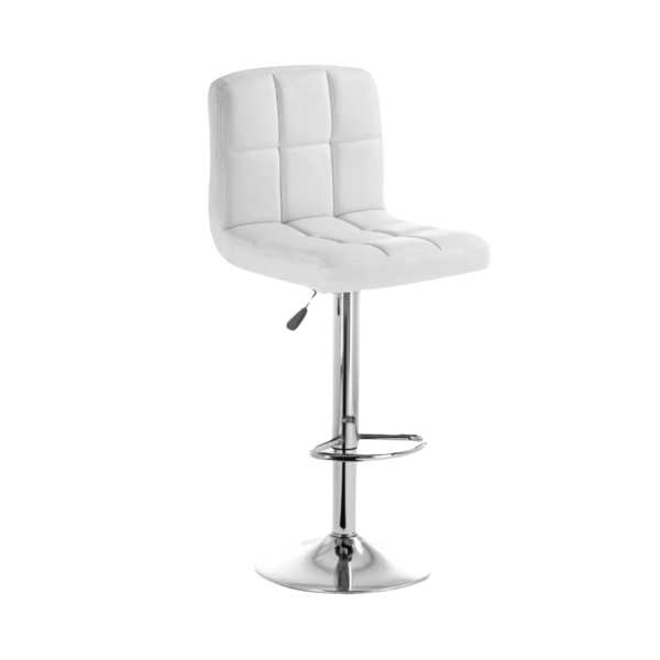 Barová stolička – biela – PDQ11709-W