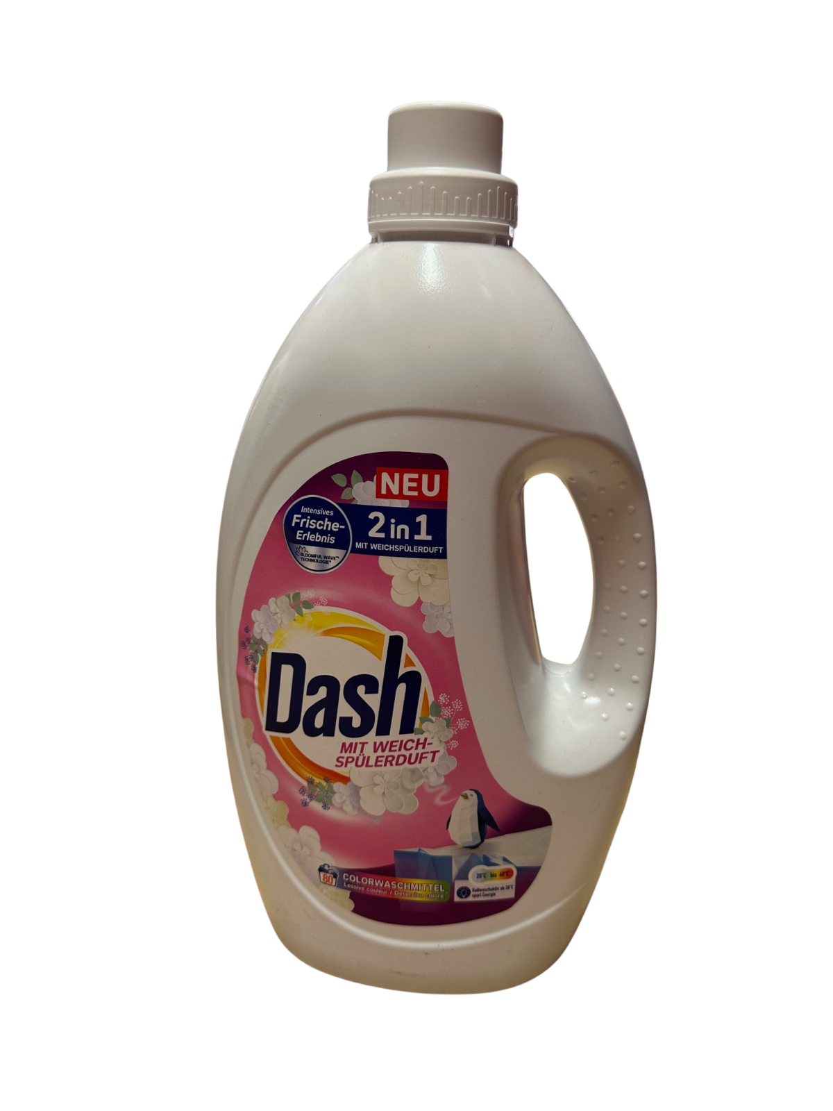 IMG_0070-removebg Dash tekutý prací prostriedok 80 praní 3,6 l Color - Image 1