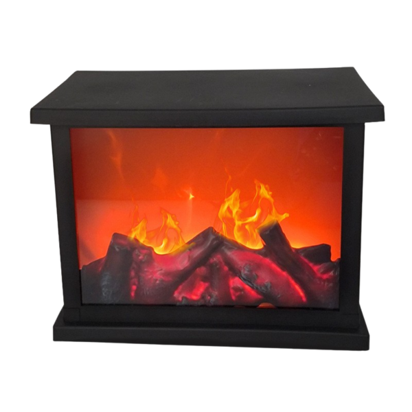 Mini elektrický krb s LED efektom plameňa – PDQ731233
